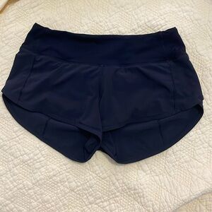 Lululemon speed up 2.5” shorts